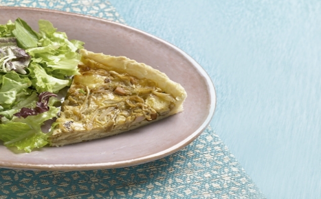 Pastel de cebolla